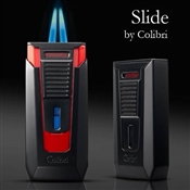 Colibri Slide Lighter with Built-in Cigar Punch Cutter