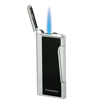 Prometheus Retro Lighter, Black Lacquer