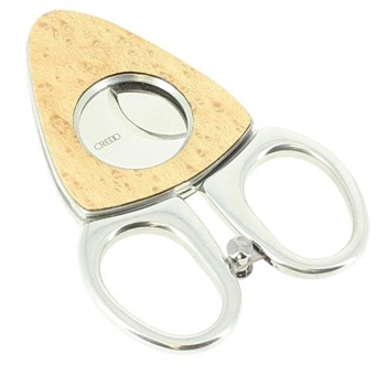 Credo Synchro Cigar Cutter - Birdseye Maple