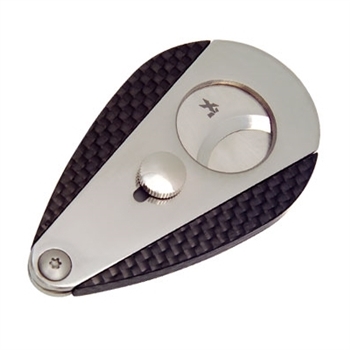 Xikar Xi300CF Cigar Cutter with Carbon Fiber Hand Grip