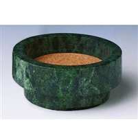 Marble Wine Coaster, Green