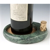 Sommelier's Marble Wine Bottle Coaster