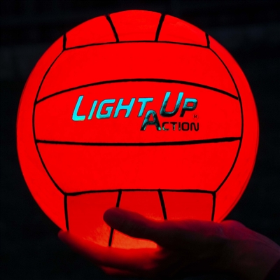 Light Up Action Volleyball Chrome Edition LED Volleyball