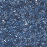 1/4" Fire Glass Arctic Blue 10 lbs