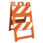 Plasticade Barricade Type II Orange - 8" X 24" Top Panel 8" X 24" Bottom Panel
Engineer Grade Striped Sheeting