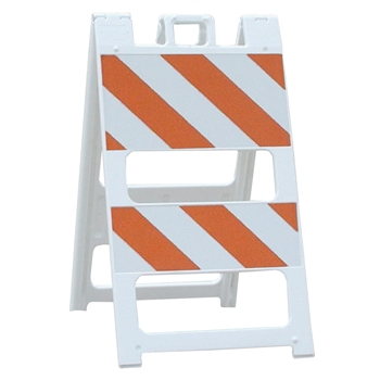 Plasticade Barricade Type I White - Engineer Grade