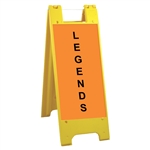 Minicade Yellow - 12" x 24" Engineer Grade Legends