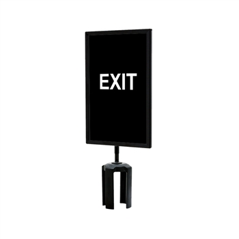 QueueWay - QWAYSIGN-7" X 11" -EXIT  (Double Sided)