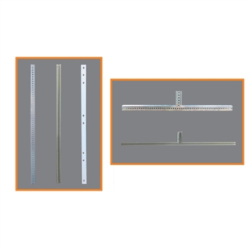 Hardware Kit for Angle Iron Uprights to Attach Boards