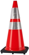 Traffic Cone 280 with Reflective Collars