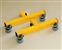 Add-on locking caster feet, Yellow