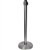 QueueWay-PLUS Tension Belt Stanchion, Satin Chrome Post, 10' ft. Belt