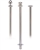 Professional Traditional Rope Stanchion - Removable