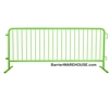 Crowd Control Steel Barricade - Green