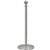 QueueWay Sphere Rope Stanchion, Satin Stainless