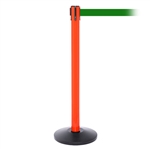 SafetyPro 250, Orange, Barrier with 11' Green Belt