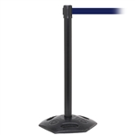 WeatherMaster 250, Black, Barrier with 11' Navy Blue Belt