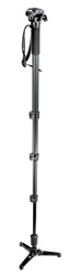 Manfrotto 560B  Fluid Video Monopod w/ Head Black