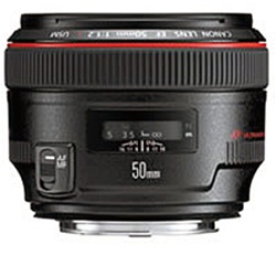 Canon EF 50mm f1.2L USM Lens