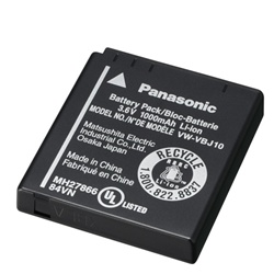 Panasonic lithium Ion Battery VW-VBJ10 for SDRS10