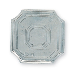 Octagonal Coasters (Pair) by Match Pewter