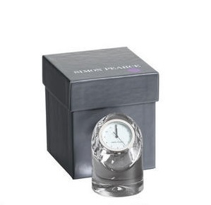 Barre Mini Clock with Custom Gift Box by Simon Pearce