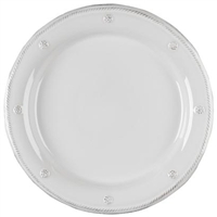 Berry and Thread White Dinner Plate by Juliska