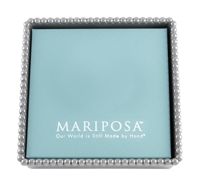 Beaded Napkin Box by Mariposa