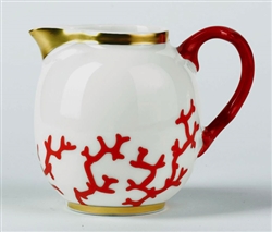 Cristobal Coral Creamer by Raynaud