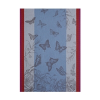 Jardin Des Papillons Tea Towel (Pair) by Le Jacquard Francais