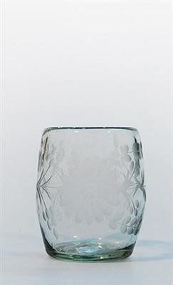 Condessa Stemless Wine Glass by Rose Ann Hall Designs