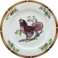 Ruffled Grouse Buffet Plate by Julie Wear