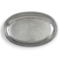 Roma Peltro Small Oval Dish by Arte Italica