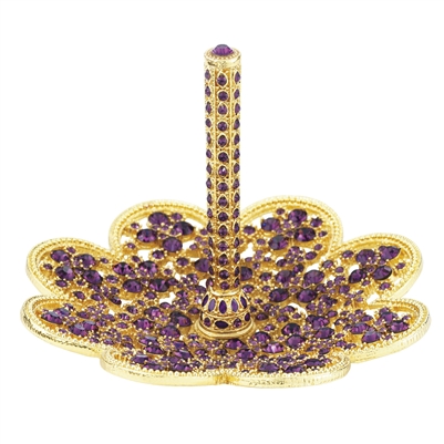 Olivia Riegel - February Amethyst Ring Holder