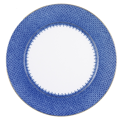 Blue Lace Service Plate by Mottahedeh