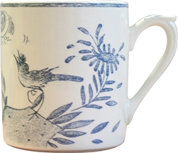 Oiseau Bleu Mug by Gien France