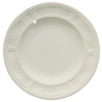 Pont Aux Choux White Rim Soup Plate by Gien France