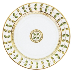 Constance Green Salad Plate by Bernardaud