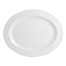 Louvre 13" Oval Platter by Bernardaud