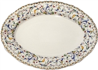 Toscana Small Oval Platter by Gien France