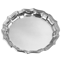 Chippendale 14â€ Tray by Salisbury Pewter