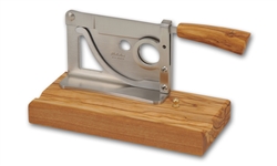 Coltelleria Saladini - Table Cigar Cutter - Olive Wood