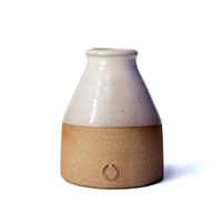 Yellowware Mini Bottle by Farmhouse Pottery