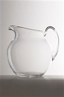 Palla Transparent Clear Pitcher by Mario Luca Giusti