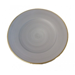 Anna Weatherley -Brushed Platinum Charger