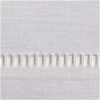 Pure Linen White Hand Towel by Henry Handwork