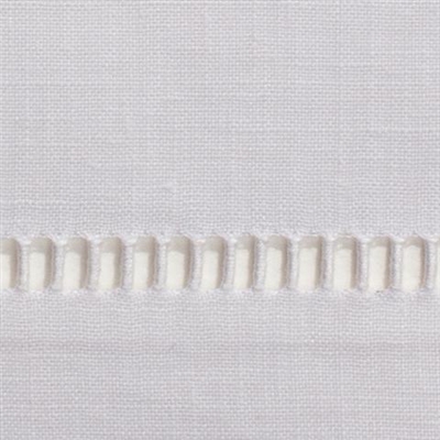 Pure Linen White Hand Towel by Henry Handwork