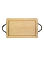 24" Rectangle Wood Cutting Board by Maple Leaf at Home