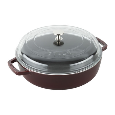 4-qt Universal Deluxe Pan Grenadine by Staub