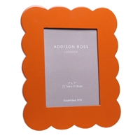 Scalloped Orange 5"x7" Frame by Addison Ross